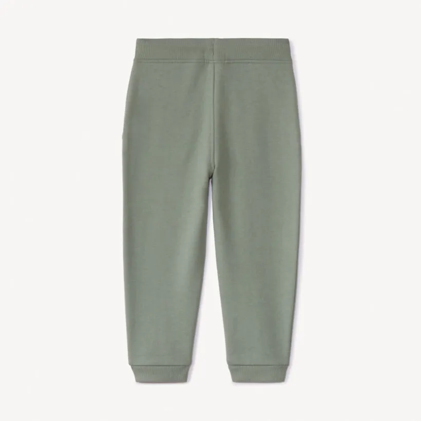 Pantalon de jogging uni en molleton pour bébé garçon