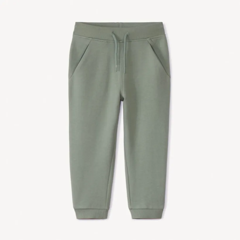 Pantalon de jogging uni en molleton pour bébé garçon