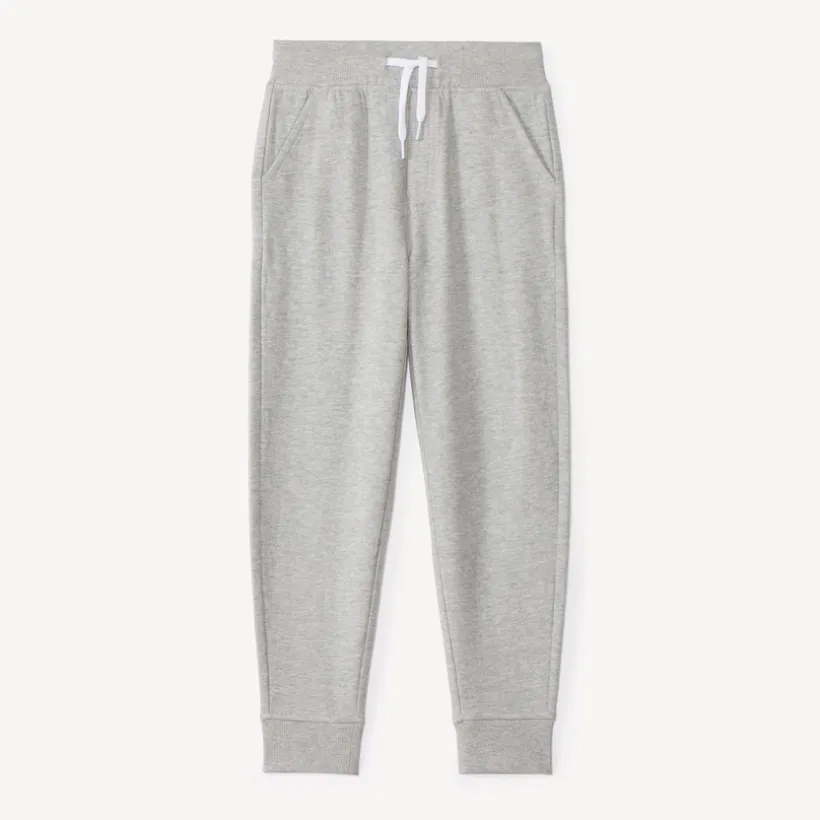 Pantalon de jogging uni en molleton pour garçon