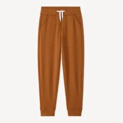 Pantalon de jogging uni en molleton pour garçon