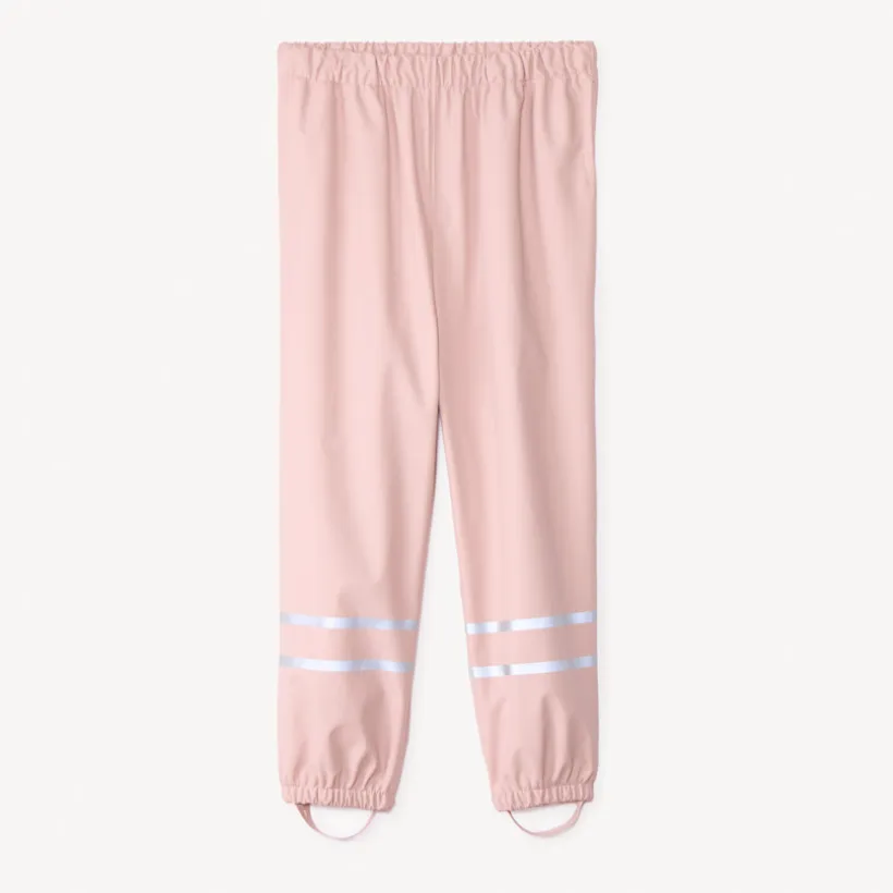 Pantalon de pluie en gomme avec bandes iridescentes pour fille