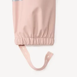 Pantalon de pluie en gomme avec bandes iridescentes pour fille
