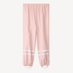 Pantalon de pluie en gomme avec bandes iridescentes pour fille