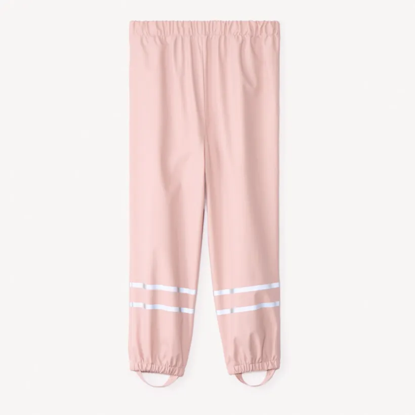 Pantalon de pluie en gomme avec bandes iridescentes pour fille