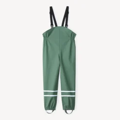 Pantalon de pluie en gomme avec bandes iridescentes pour garçon