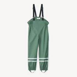 Pantalon de pluie en gomme avec bandes iridescentes pour garçon