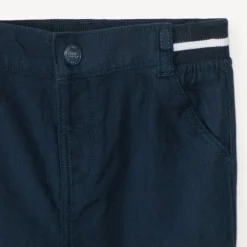 Pantalon droit avec taille élastique pour bébé garçon