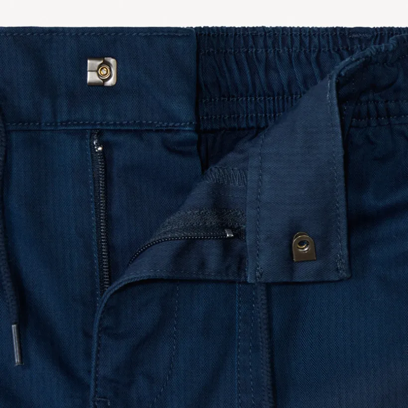 Pantalon droit en toile armurée pour garçon