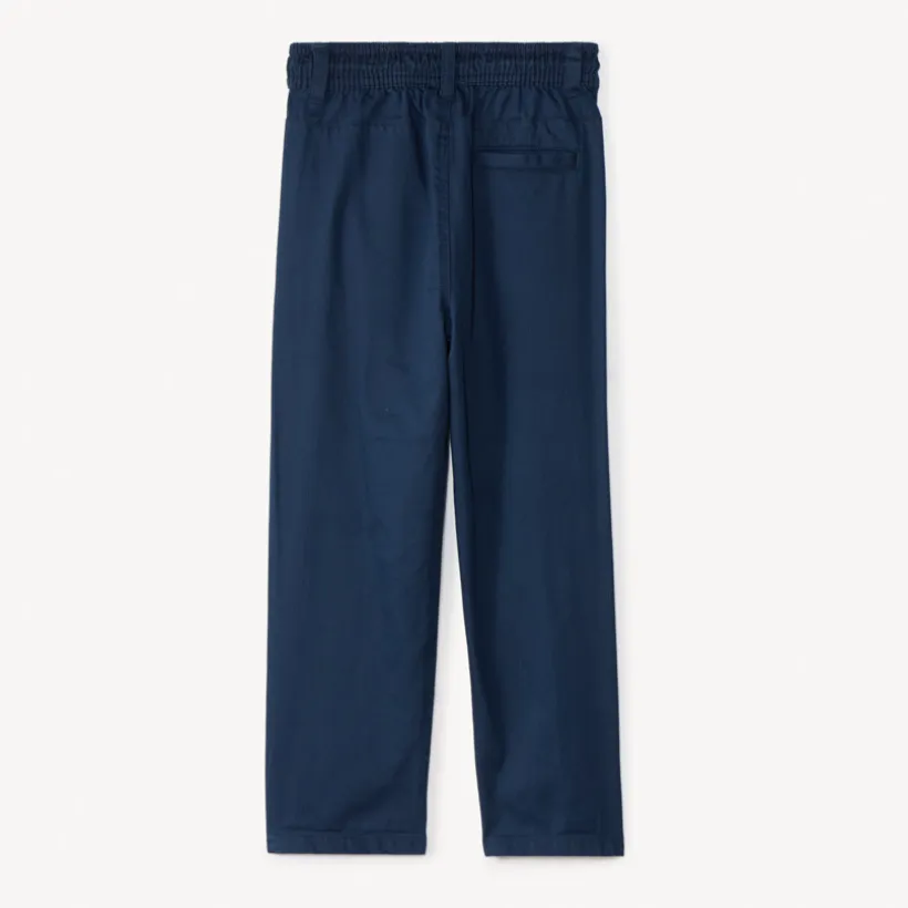 Pantalon droit en toile armurée pour garçon