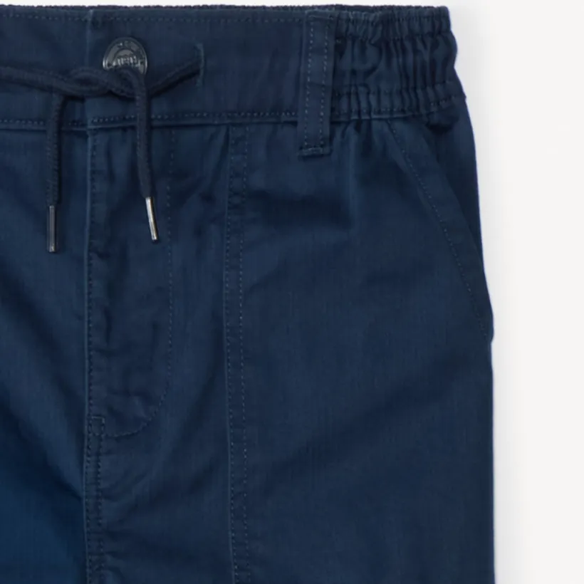 Pantalon droit en toile armurée pour garçon