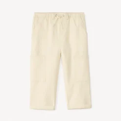 Pantalon droit en toile avec poches cargo pour bébé garçon
