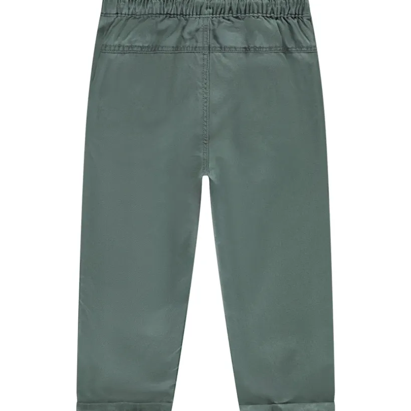 Pantalon droit en toile unie pour bébé garçon