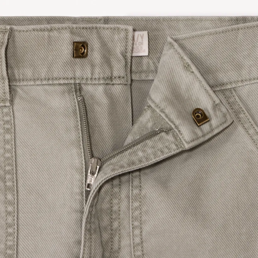 Pantalon droit en toile unie pour garçon