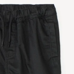 Pantalon en serge style cargo uni doublé pour garçon