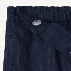 Pantalon en toile armurée unie pour bébé garçon