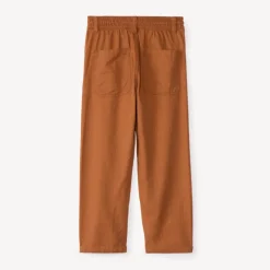 Pantalon en toile côtelé uni pour garçon