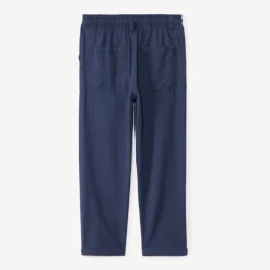 Pantalon en toile côtelé uni pour garçon
