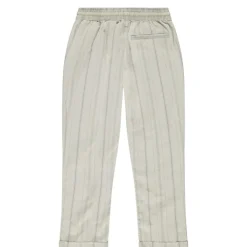 Pantalon en toile à fines rayures pour garçon