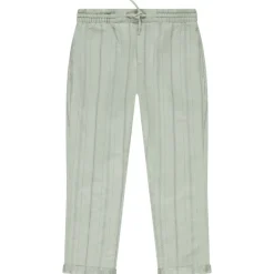 Pantalon en toile à fines rayures pour garçon