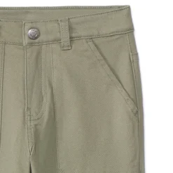 Pantalon en toile unie doublée pour garçon