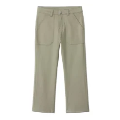 Pantalon en toile unie doublée pour garçon