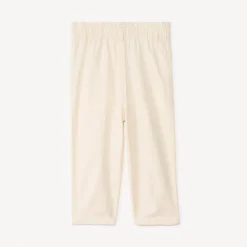Pantalon en toile unie pour bébé fille