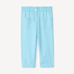Pantalon en toile unie pour bébé fille