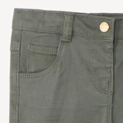Pantalon en twill uni pour bébé fille