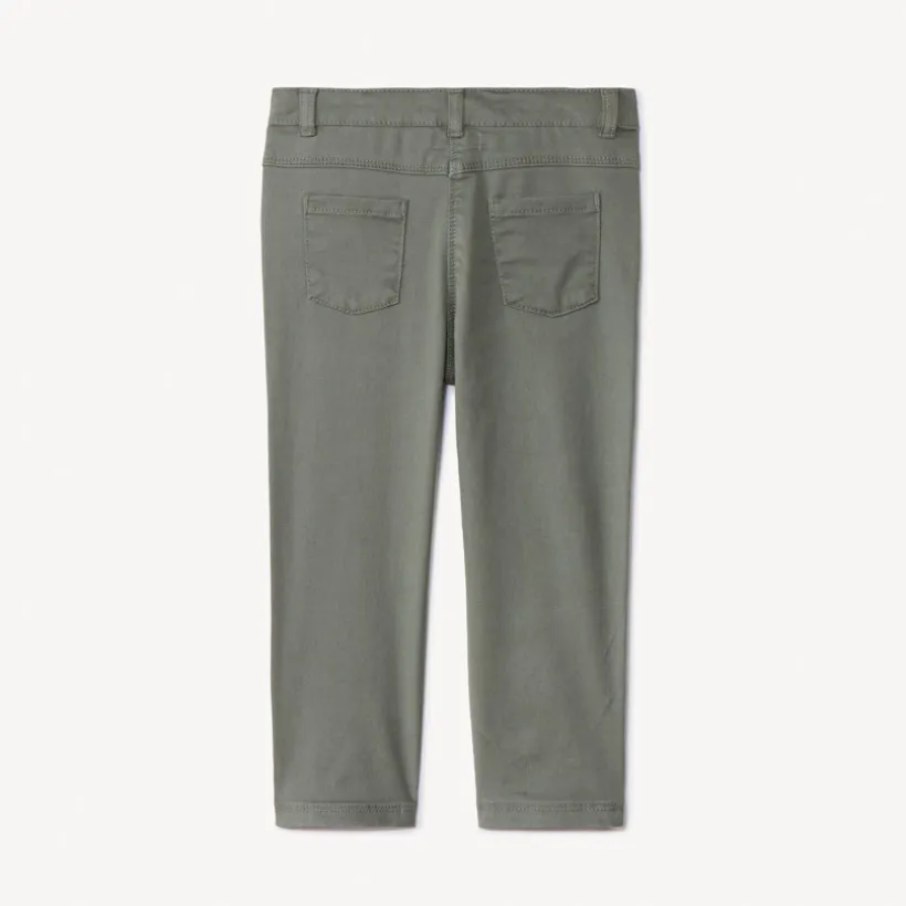 Pantalon en twill uni pour bébé fille