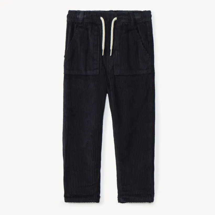 Pantalon en velours côtelé doublé pour bébé garçon