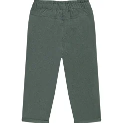 Pantalon en velours côtelé doublé à nœud pour bébé fille