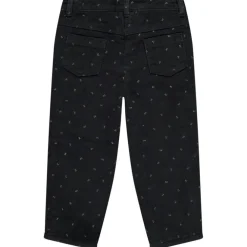 Pantalon en velours milleraies imprimé papillon pour bébé fille