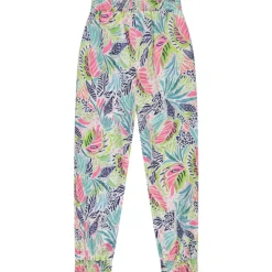 Pantalon fluide imprimé fantaisie pour fille