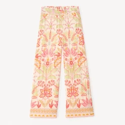 Pantalon fluide imprimé fantaisie pour fille