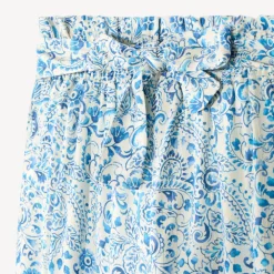 Pantalon fluide imprimé paisley pour fille