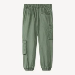 Pantalon jogger cargo garçon uni