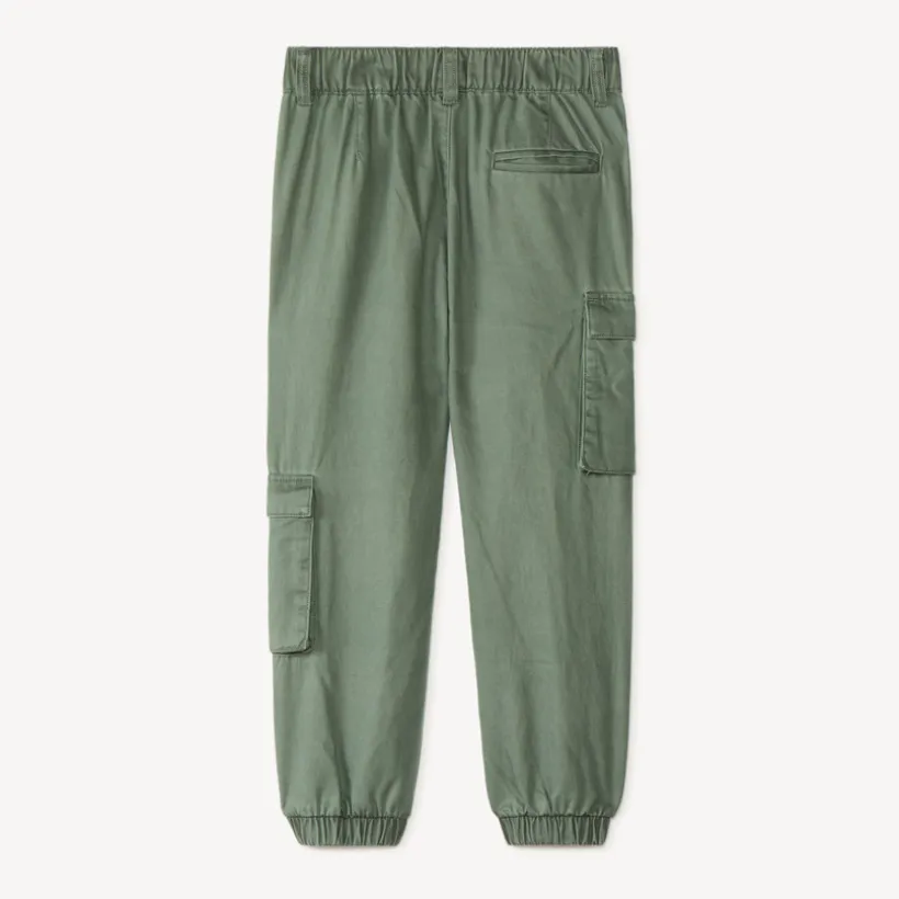 Pantalon jogger cargo garçon uni