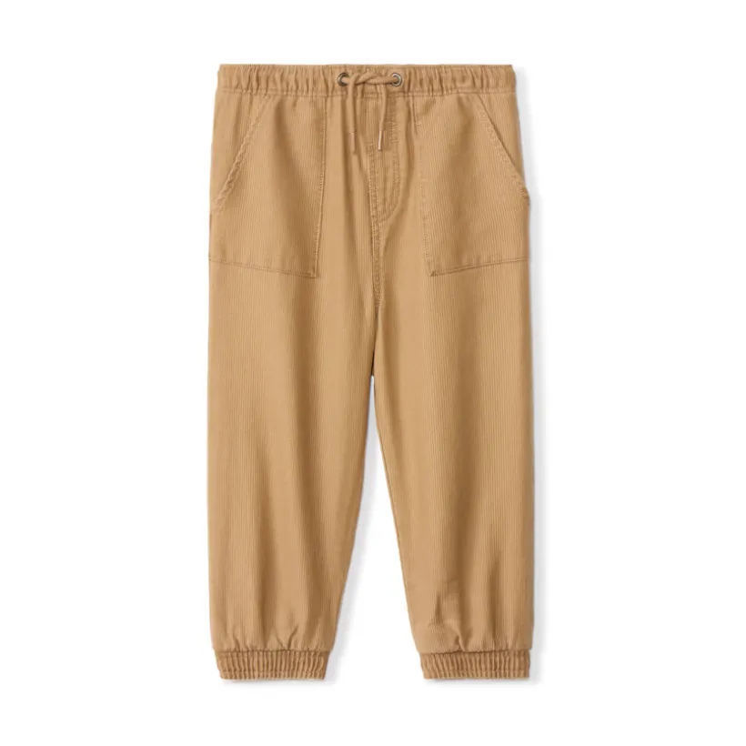 Pantalon jogger en toile doublée pour bébé garçon
