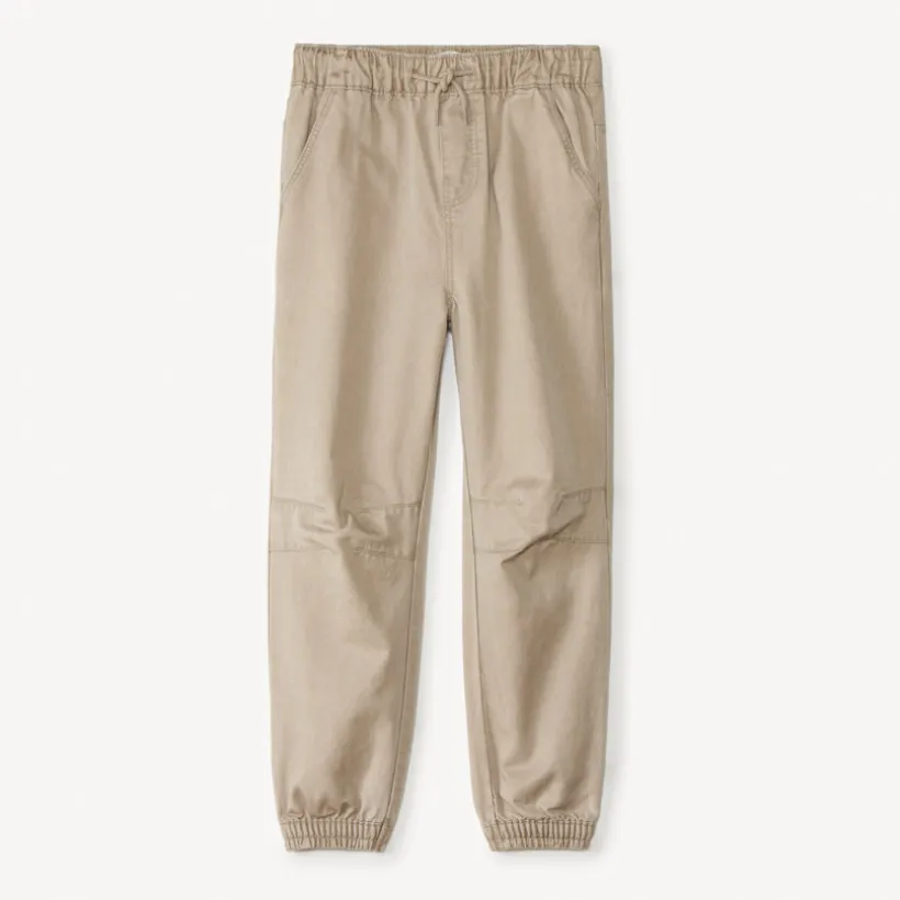 Pantalon jogger en toile uni pour garçon