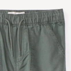 Pantalon jogger en twill uni pour garçon