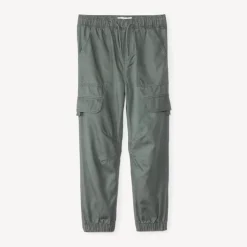 Pantalon jogger en twill uni pour garçon