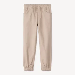 Pantalon jogger en twill uni pour garçon