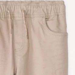 Pantalon jogger en twill uni pour garçon