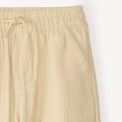 Pantalon jogger large garçon uni