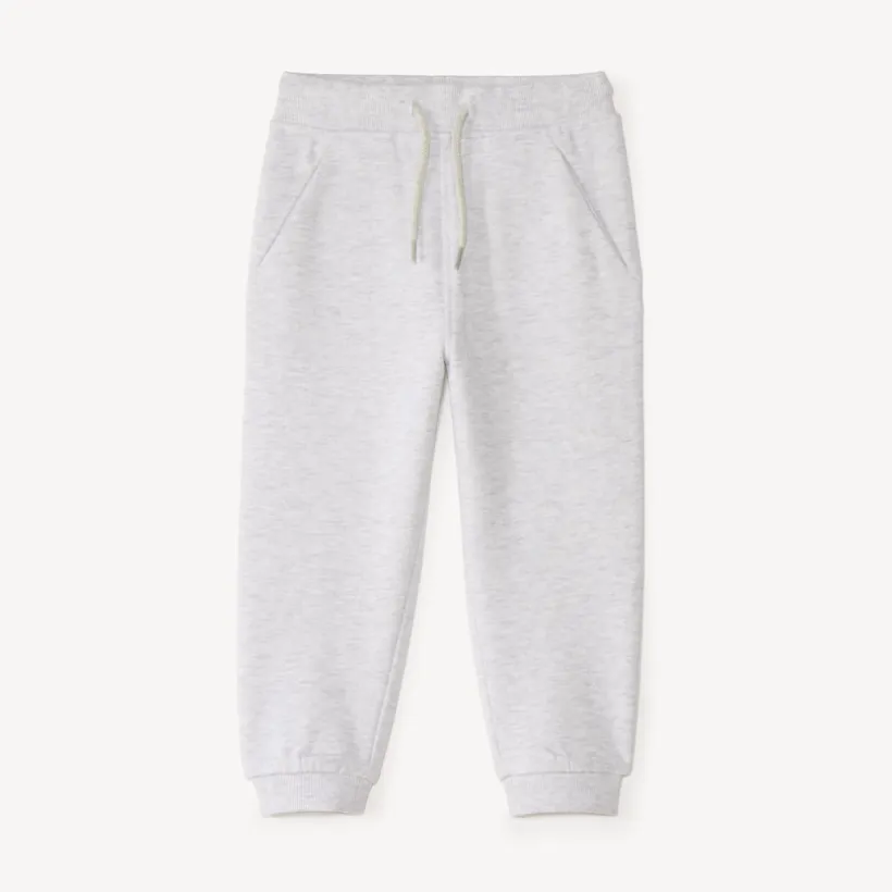 Pantalon jogging en molleton uni pour bébé garçon