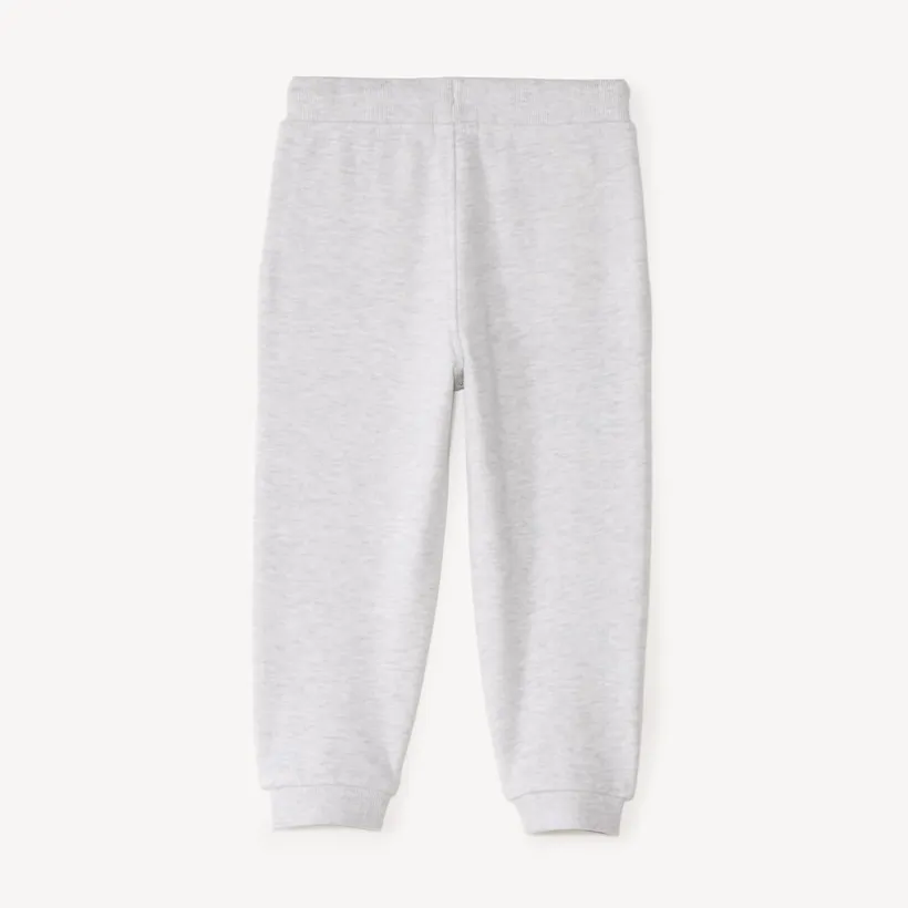 Pantalon jogging en molleton uni pour bébé garçon