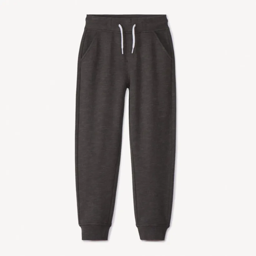 Pantalon jogging garçon en molleton uni