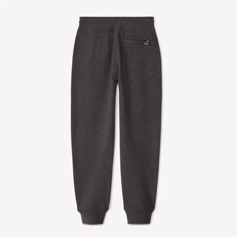 Pantalon jogging garçon en molleton uni