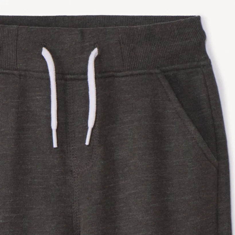 Pantalon jogging garçon en molleton uni