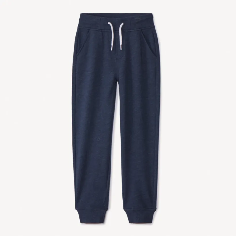 Pantalon jogging garçon en molleton uni